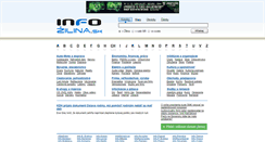 Desktop Screenshot of info-zilina.sk